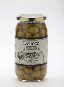 Delicce Bodrum Kırma Yeşil Zeytin 1000gr - 40TL