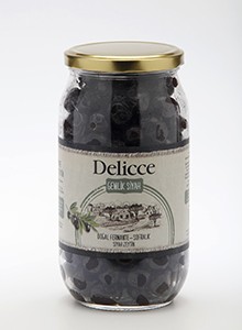 Delicce Gemlik Siyah Zeytin 750gr - 40TL